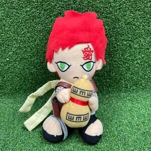 Naruto Gaara Plush Chibi Anime Stuffed Doll Sand Gourd Figure Toy